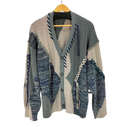 ハレ HARE ステッチキリカエニットカーディガン メンズ FREE