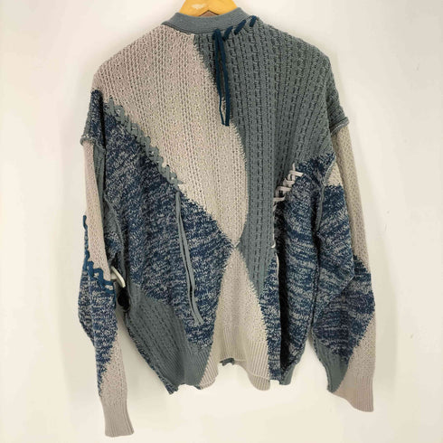 ハレ HARE ステッチキリカエニットカーディガン メンズ FREE