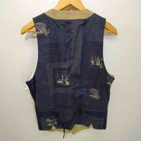 ポールスミス Paul Smith 総柄切替ジレ メンズ import:L
