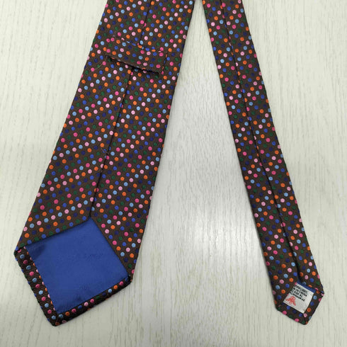 ターンブルアンドアッサー Turnbull & Asser ドット柄ネクタイ マルチカラー メンズ