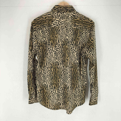 ansolent レオパード柄L/S シャツ メンズ  L