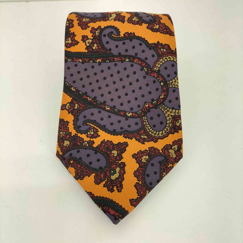 ターンブルアンドアッサー Turnbull & Asser ペイズリー柄ネクタイ メンズ