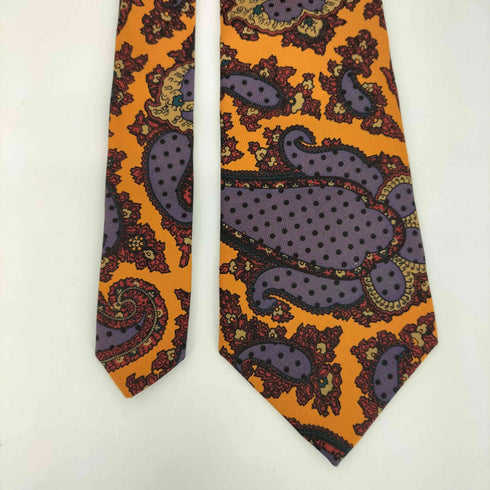 ターンブルアンドアッサー Turnbull & Asser ペイズリー柄ネクタイ メンズ