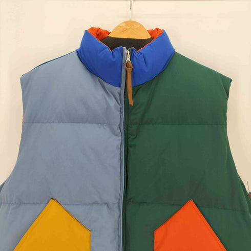 ロデオクラウンズ RODEO CROWNS stand-neck パディングベスト メンズ JPN:L