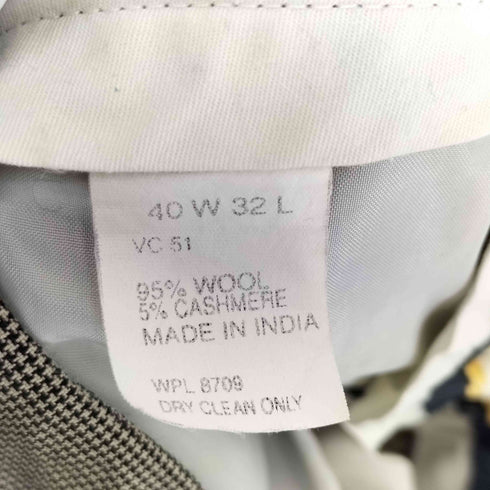 ノーティカ NAUTICA カシミヤ混ウールスラックス メンズ 40W 32L