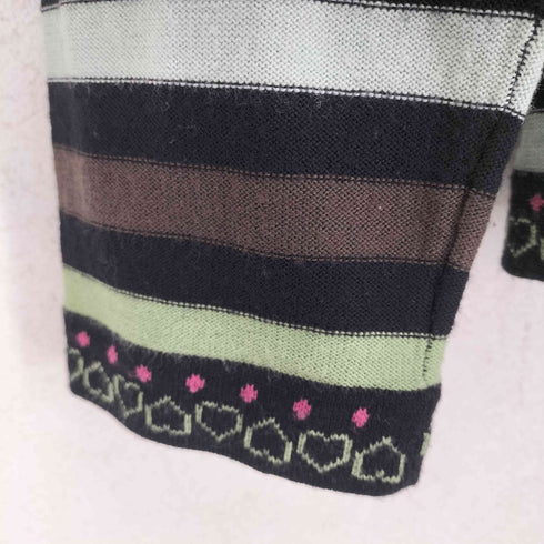 ソニアリキエル SONIA RYKIEL ラインストーンボーダーニット メンズ 48