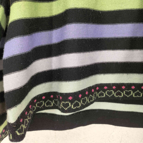 ソニアリキエル SONIA RYKIEL ラインストーンボーダーニット メンズ 48