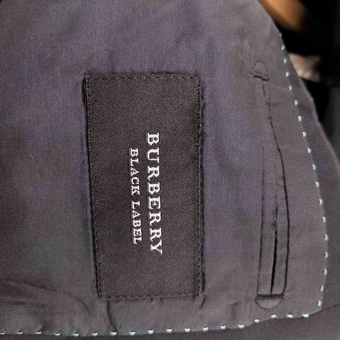 バーバリーブラックレーベル BURBERRY BLACK LABEL 3B テーラードジャケット メンズ 36