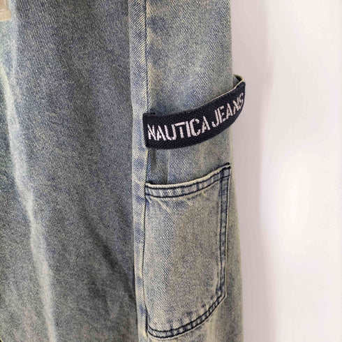 ノーティカ NAUTICA ダブルウエスト バギーデニムパンツ メンズ JPN:L