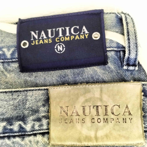 ノーティカ NAUTICA ダブルウエスト バギーデニムパンツ メンズ JPN:L
