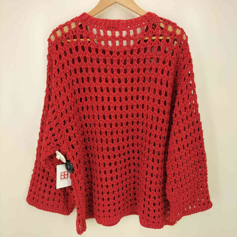 mcmachan woolen クロシェ メッシュ ニット メンズ