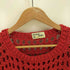 mcmachan woolen クロシェ メッシュ ニット メンズ