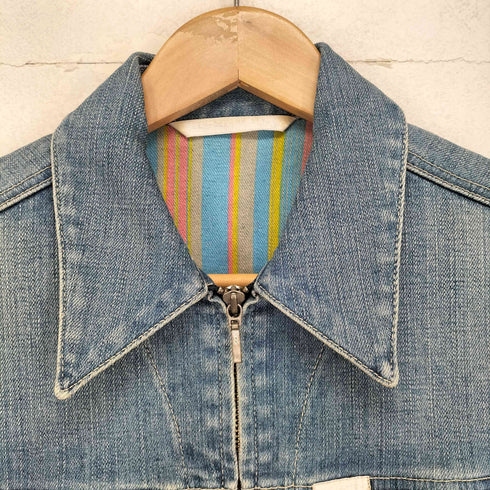 リーバイス Levis LADY STYLE フルジップデニムジャケット Y2K レディース  M