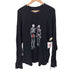 THRIFTY LOOK Mars Skull Waffle サーマルカットソー メンズ