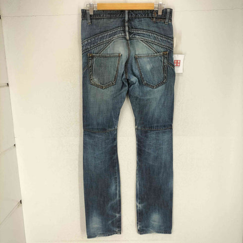 マリテフランソワジルボー MARITHE FRANCOIS GIRBAUD 00s フルジップデザインデニムパンツ Y2K メンズ  M