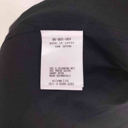 サルバム sulvam 25SS Shirt Color Pocket Shirt メンズ JPN:M