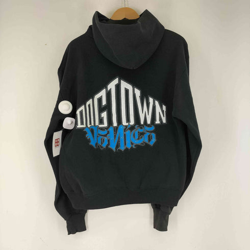 ドッグタウン DOG TOWN 90S USA製 両面プリントプルオーバーパーカー メンズ import:M