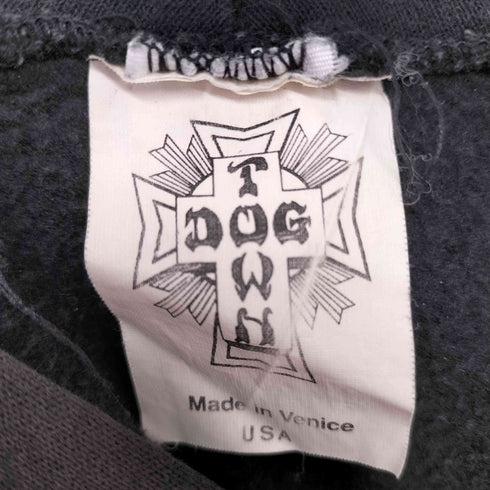 ドッグタウン DOG TOWN 90S USA製 両面プリントプルオーバーパーカー メンズ import:M