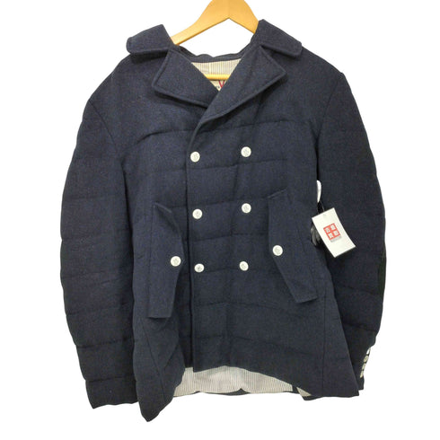 モンクレール ガムブルー MONCLER GAMME BLUE GIACCONE ダウンPコート メンズ 3