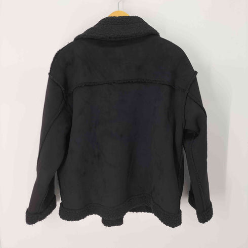 anap mimpi  ライダースフェイクムートンコート レディース FREE