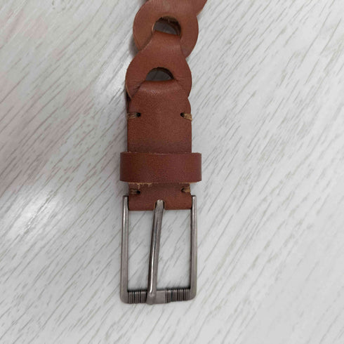 リドム LIDnM Life LEATHER CHAIN BELT メンズ