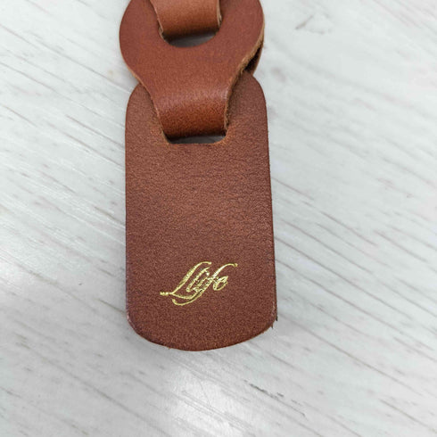 リドム LIDnM Life LEATHER CHAIN BELT メンズ