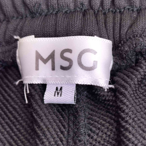 MSG ドローコードパイピングオーバーサイズスウェットパンツ メンズ JPN:M