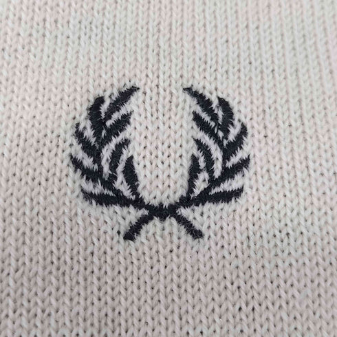 フレッドペリー FRED PERRY ドイツ製 刺繍ロゴ マフラー メンズ