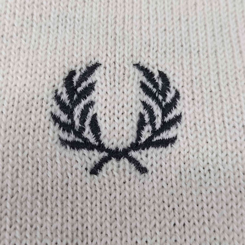 フレッドペリー FRED PERRY ドイツ製 刺繍ロゴ マフラー メンズ