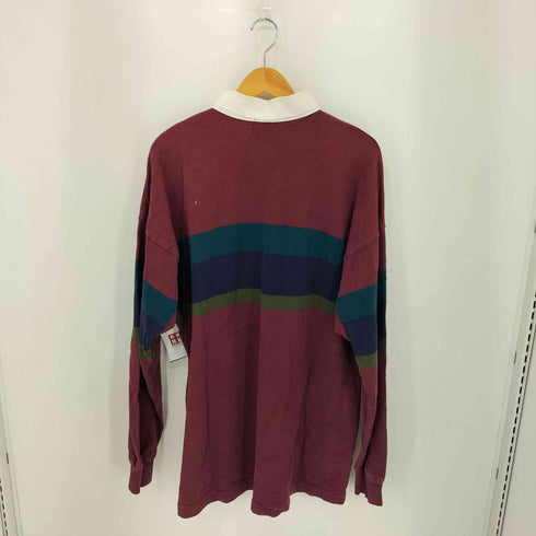 エルエルビーン L.L.Bean 80s USA製 ボーダー ラガーシャツ メンズ import:XL