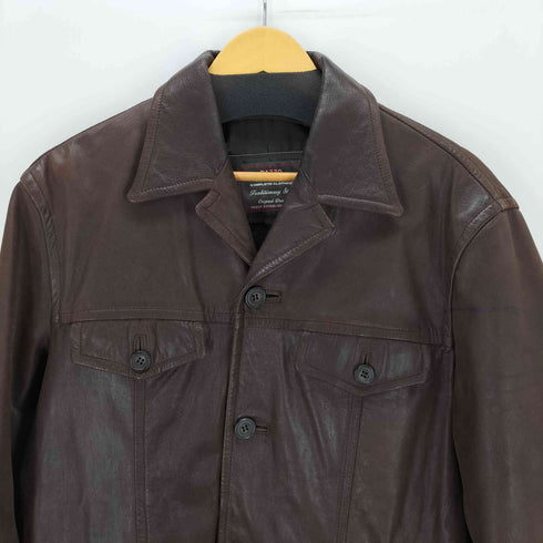 パッゾ PAZZO INTERNATIONAL レザージャケット メンズ 48