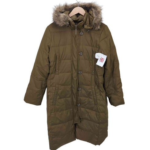 ギャップ Gap ファー付き ダウンジャケット レディース JPN:L