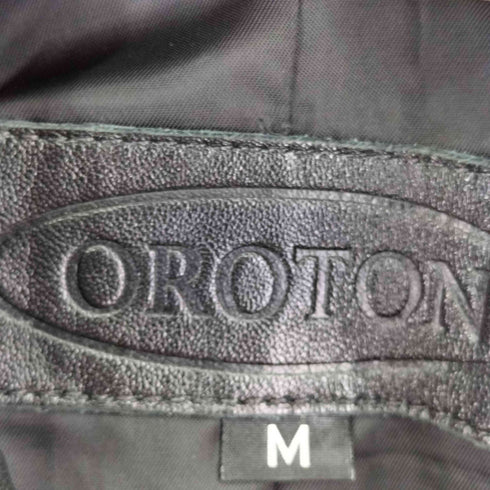 OROTON レザーピーコート レディース JPN:M