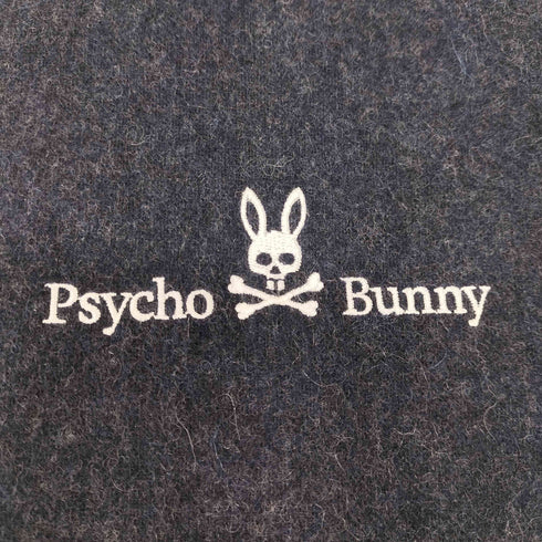 サイコバニー Psycho Bunny カシミヤ100 チェックストール メンズ