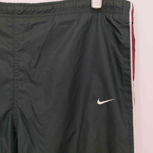 ナイキ NIKE 90s 白タグ 裾ジップ サイドライン スウォッシュ刺繍 トラックパンツ メンズ  M