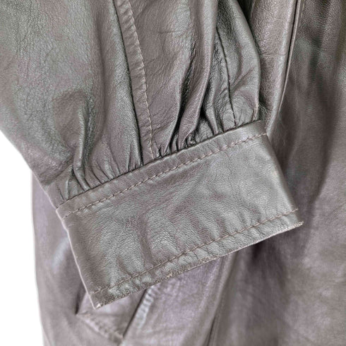 ITALIAN レザーコート レディース import:M