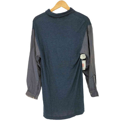 コムデギャルソンオムプリュス COMME des GARCONS HOMME PLUS AD1992 袖切り替えレーヨンタートルネック メンズ