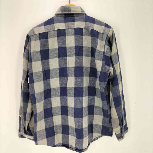 ファイブブラザー FIVE BROTHER 70-80S MADE IN USA チェックネルシャツ メンズ import:M