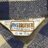 ファイブブラザー FIVE BROTHER 70-80S MADE IN USA チェックネルシャツ メンズ import:M