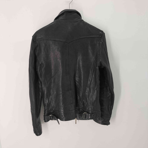 ジャックローズ JACKROSE ririジップ ゴートレザーシングルジャケット メンズ 5