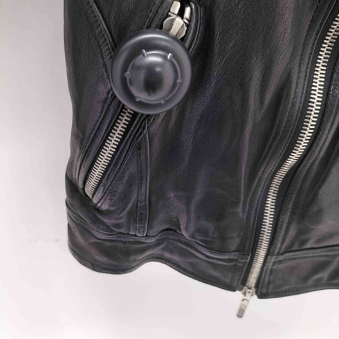 ジャックローズ JACKROSE ririジップ ゴートレザーシングルジャケット メンズ 5