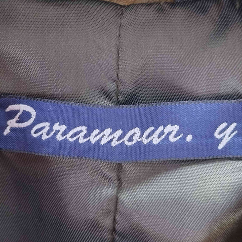 PARAMOUN イタリア製 レザーテーラードジャケット レディース