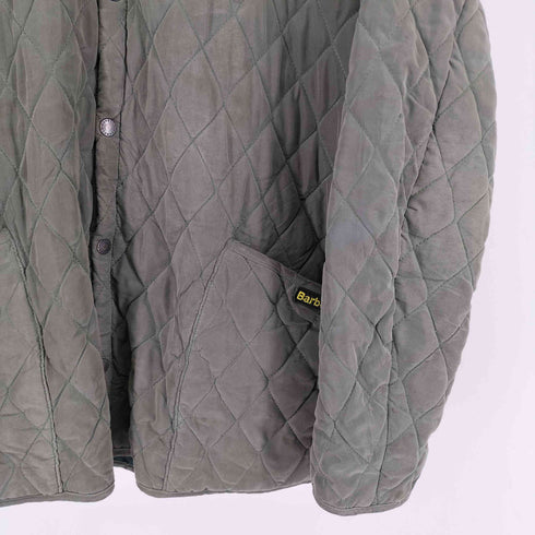 バブアー Barbour 襟コーデュロイ キルティングジャケット メンズ JPN:L