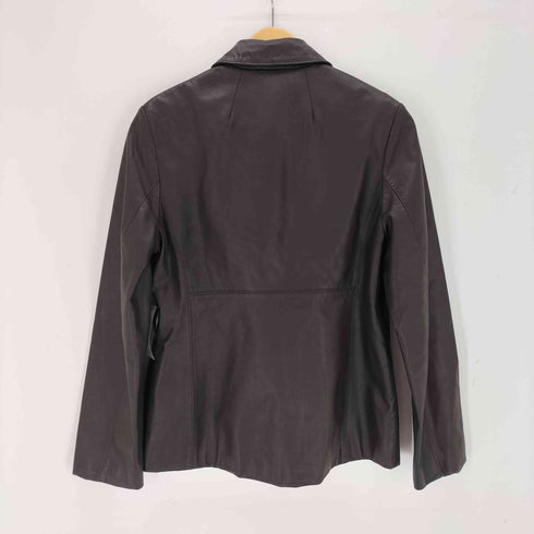 バナナリパブリック BANANA REPUBLIC 00s 韓国製 レザージャケット レディース JPN:S