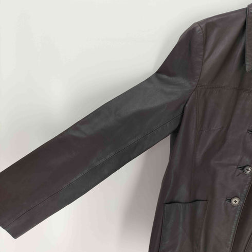 バナナリパブリック BANANA REPUBLIC 00s 韓国製 レザージャケット レディース JPN:S