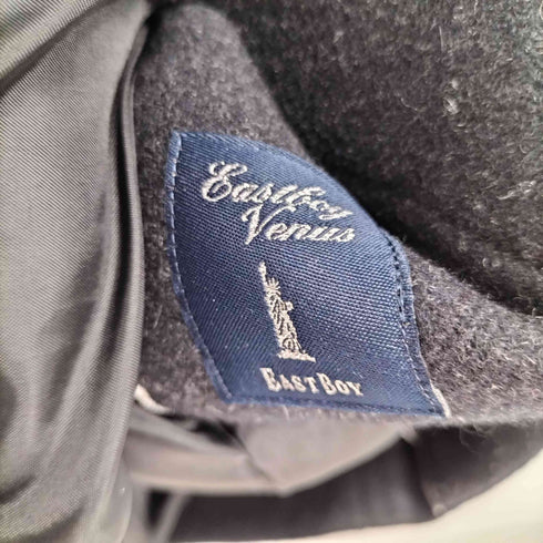 イーストボーイ EAST BOY Venus アンゴラ混 ダッフルコート スクールコート レディース JPN:9号