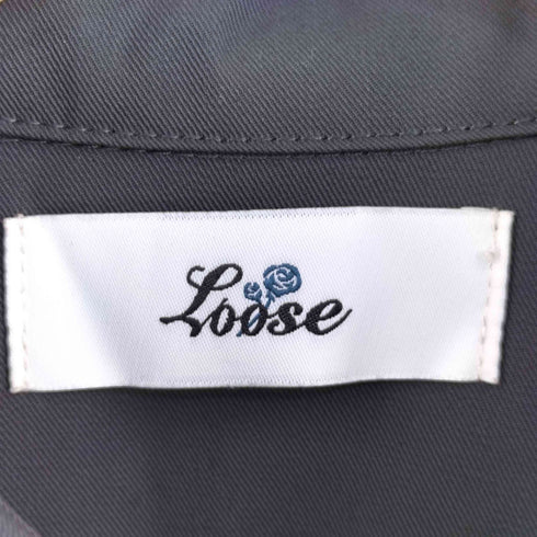 ルース Loose ドレープトロミ レイヤードヴィンテージライクシャツ メンズ JPN:M