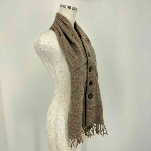 アダバット adabat ボタン付きマフラー メンズ