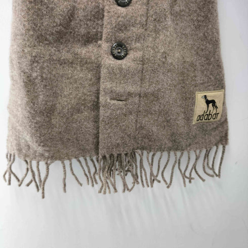 アダバット adabat ボタン付きマフラー メンズ