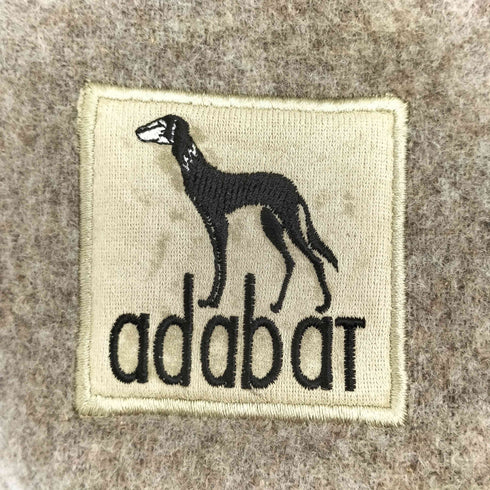 アダバット adabat ボタン付きマフラー メンズ